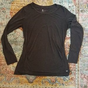 GapFit maternity long sleeve shirt